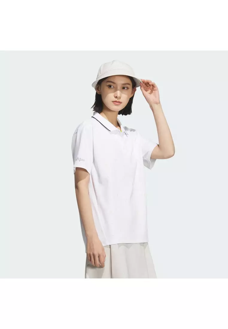 Monogram Short Sleeve Polo Shirt