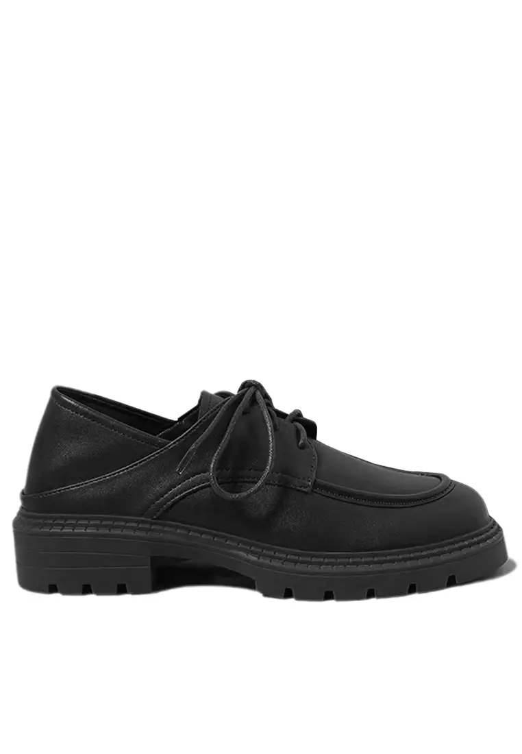 Discount on Twenty Eight Shoes  shoes - SKU: 4CM Classic Faux Leather Derby Shoes TE666-6