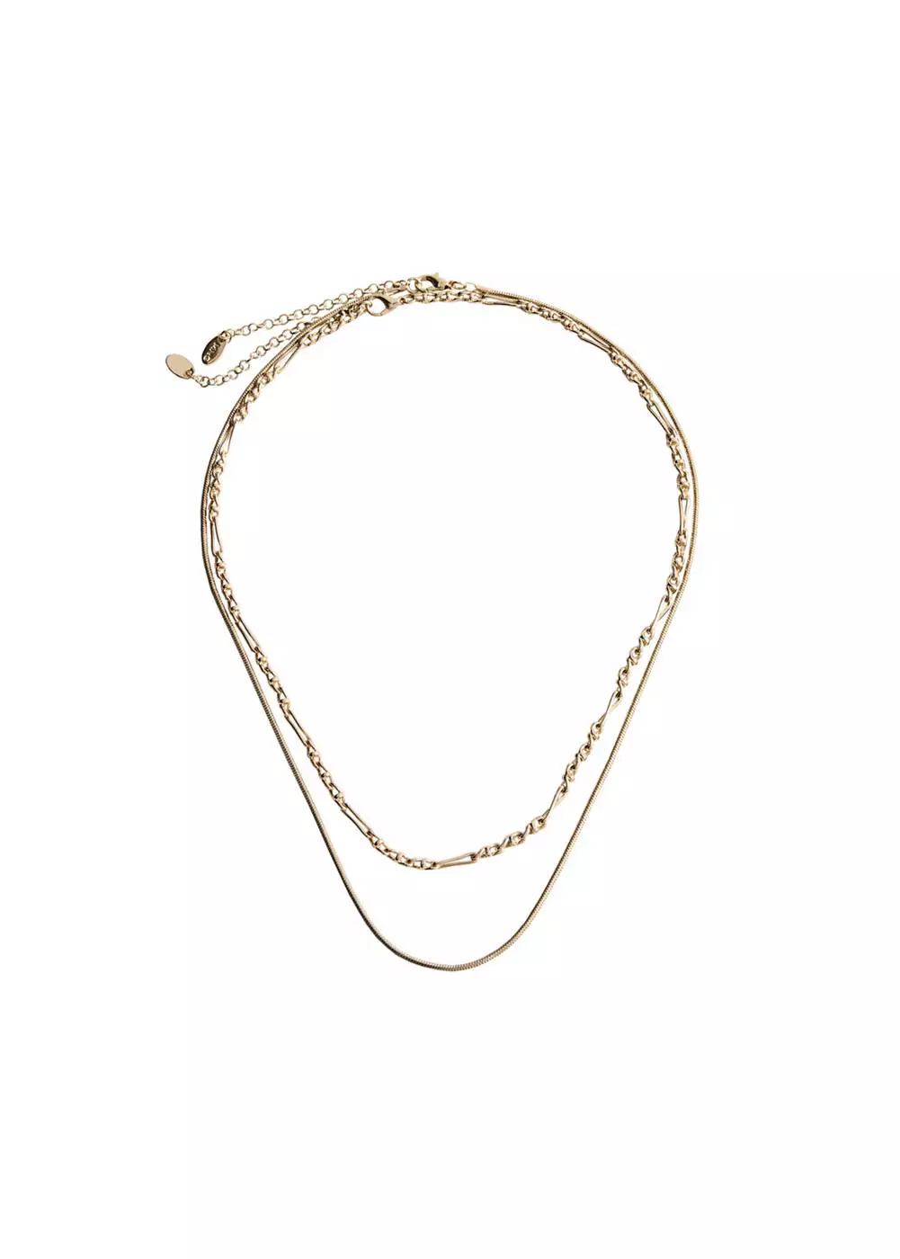 Kalung campuran rangkap