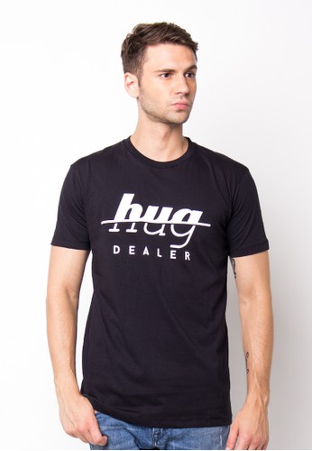 Endorse Tshirt H Hugdealer Black END-PF014