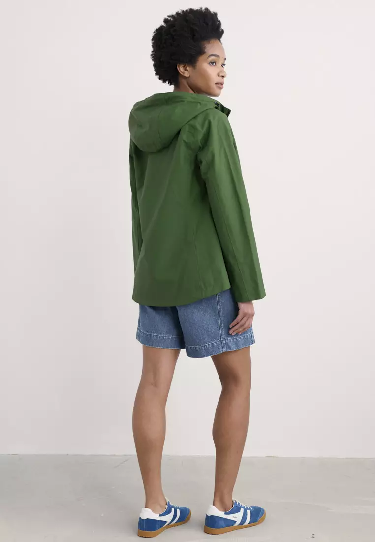 Seasalt Cornwall Green Waterway Jacket