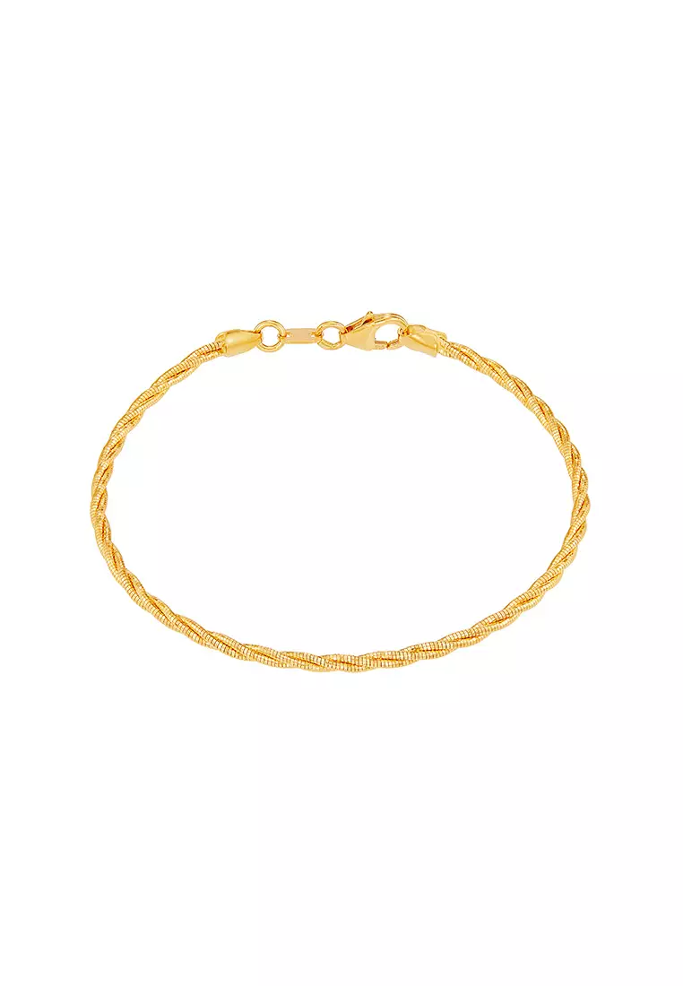 HABIB Oro Italia 916 Yellow Gold Bracelet GW53840525(Y) (22K Gold)