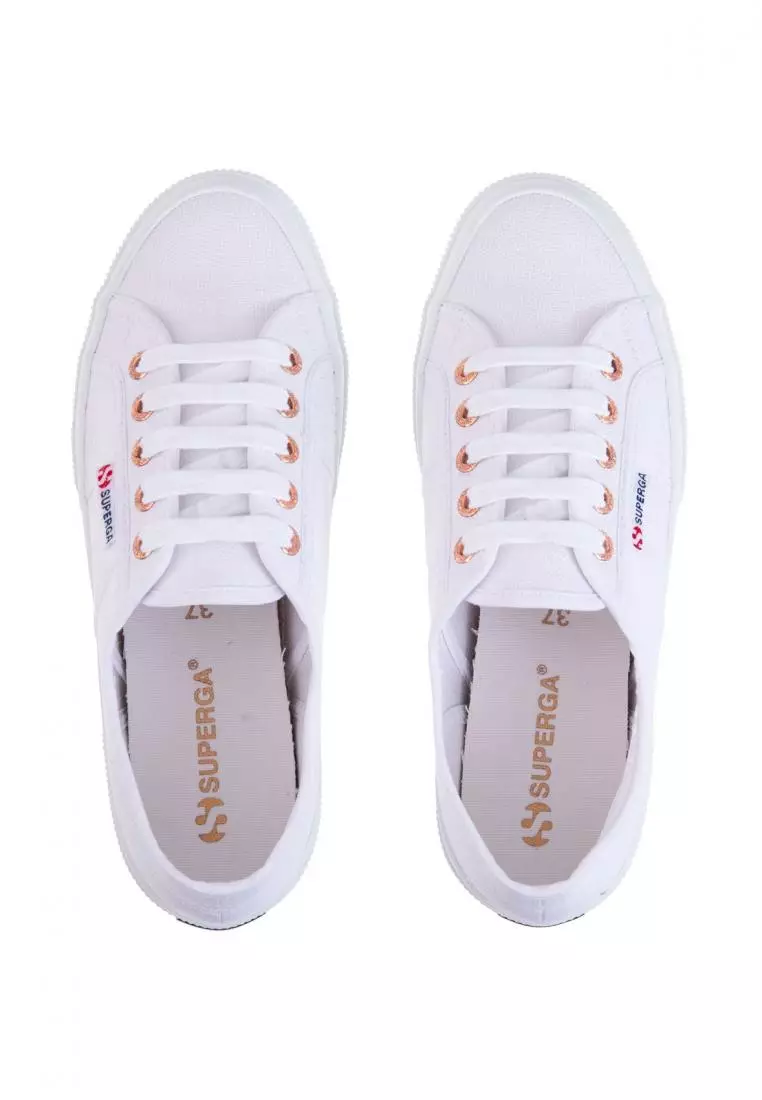 Superga rose gold white clearance