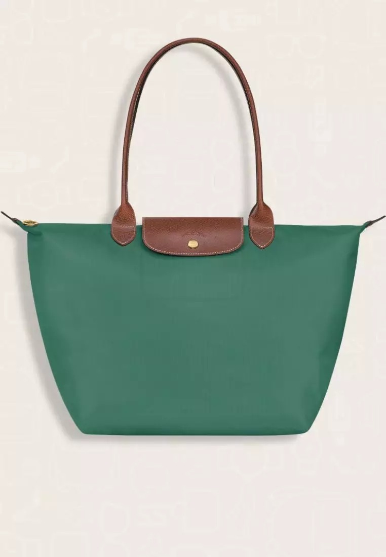 Jual LONGCHAMP Longchamp Le Pliage Original Tote Bag L Sage