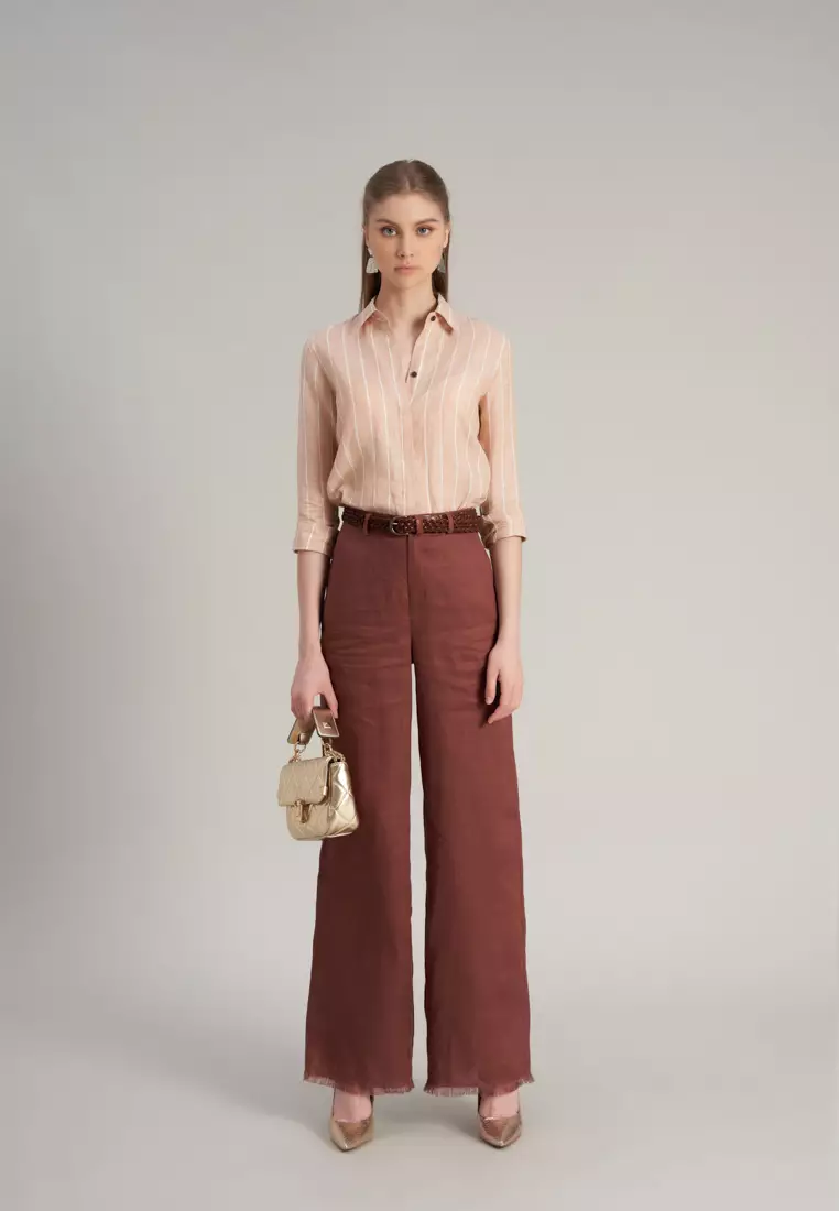 Hello New Day Linen Shirt