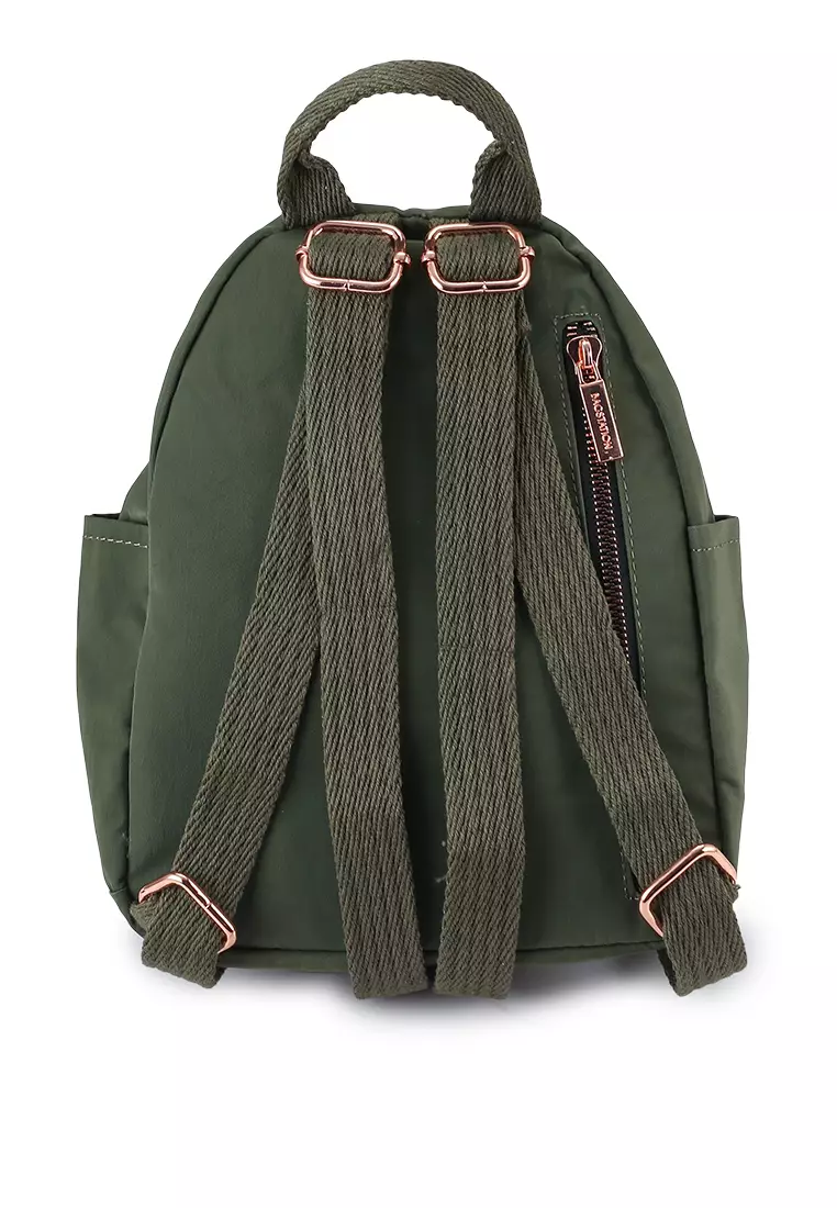 Buy Bagstation Rose Gold Series Crinkle Nylon Small Backpack 2025