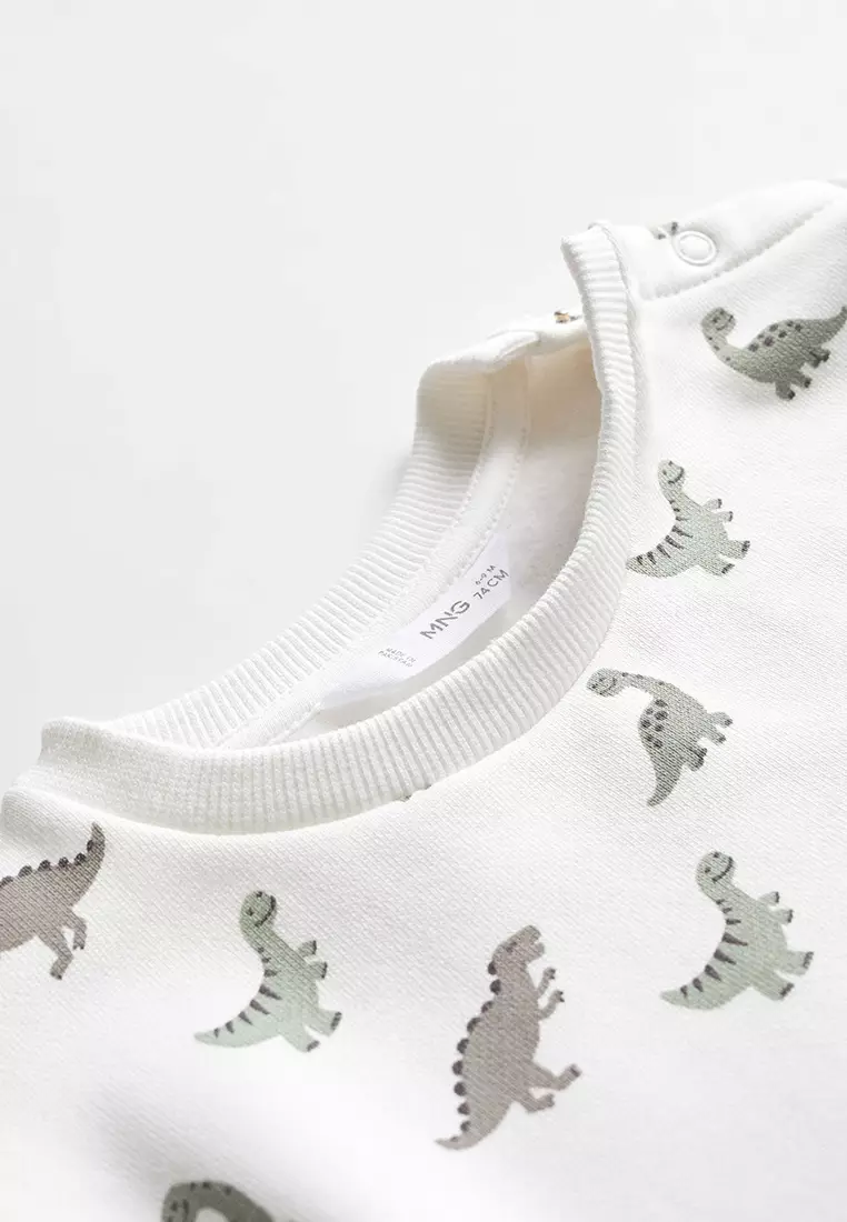 Dinosaurs Print Sweatshirt