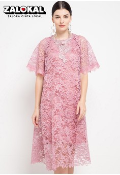 Dress Brokat Jual Dress Brokat Terbaru Zalora Indonesia
