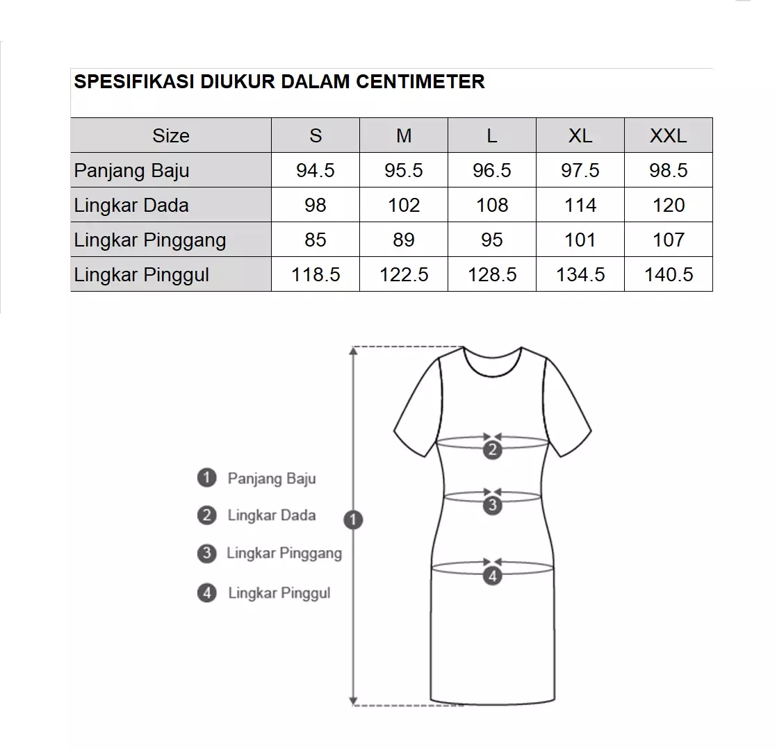 MINIMAL - Ayundara - Dress Motif Burung Sogan - Beige Warna Beige