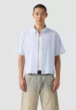 Bernal Stripe Soft Chambray Blue