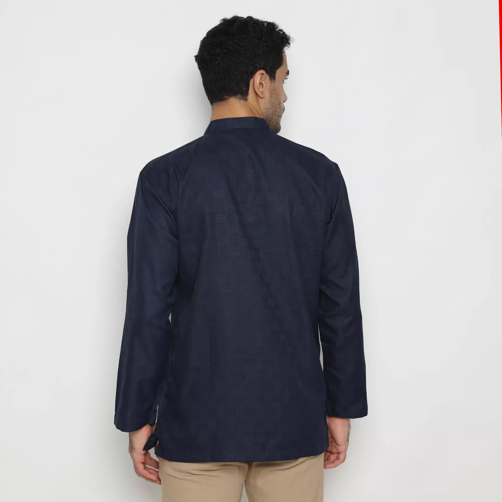 Platini Kemeja Koko Pria Lengan Panjang Katun 961262