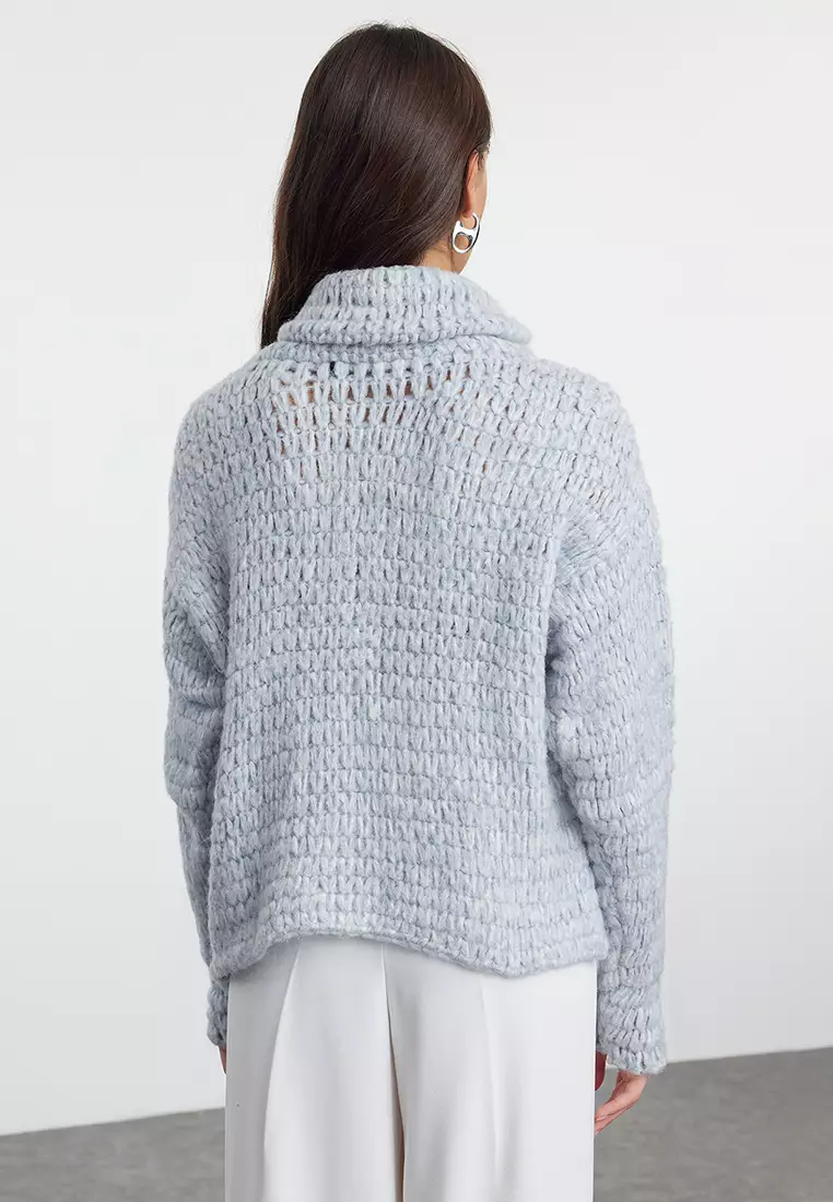 Buy Trendyol Turtleneck Soft Texture Knitted Sweater 2026 Online