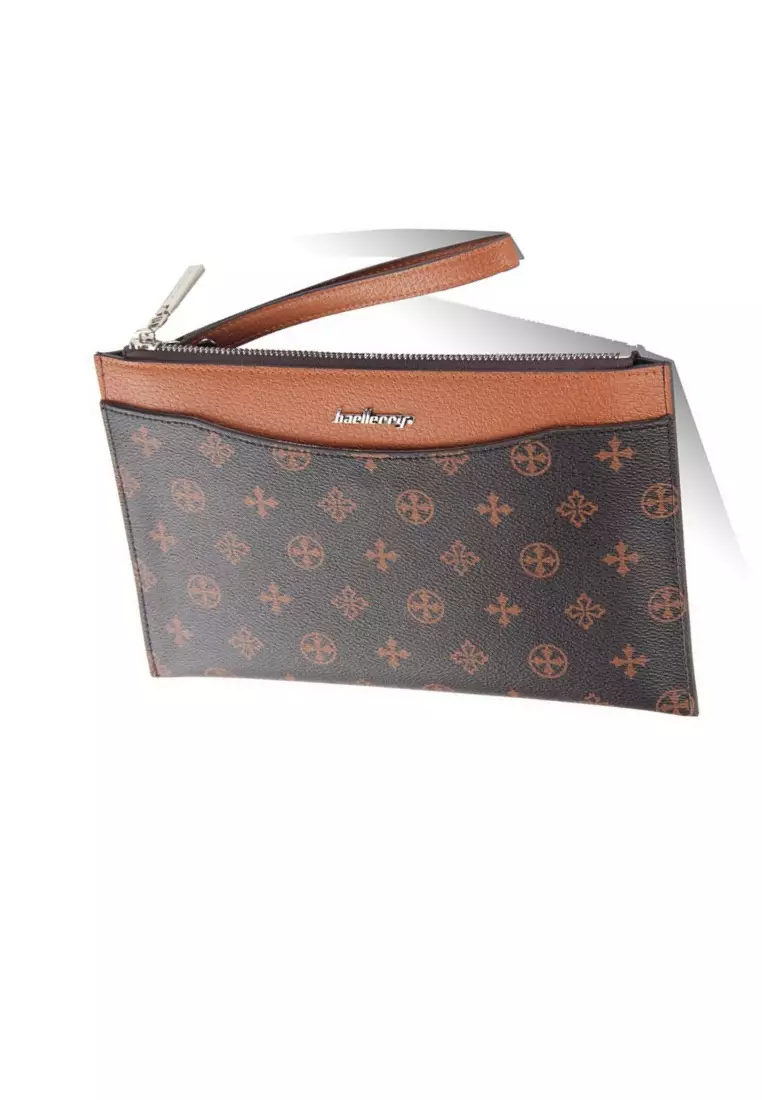 Dompet Clutch Pria Wanita Resleting Bahan Kulit PU Leather Premium Quality ORIGINAL