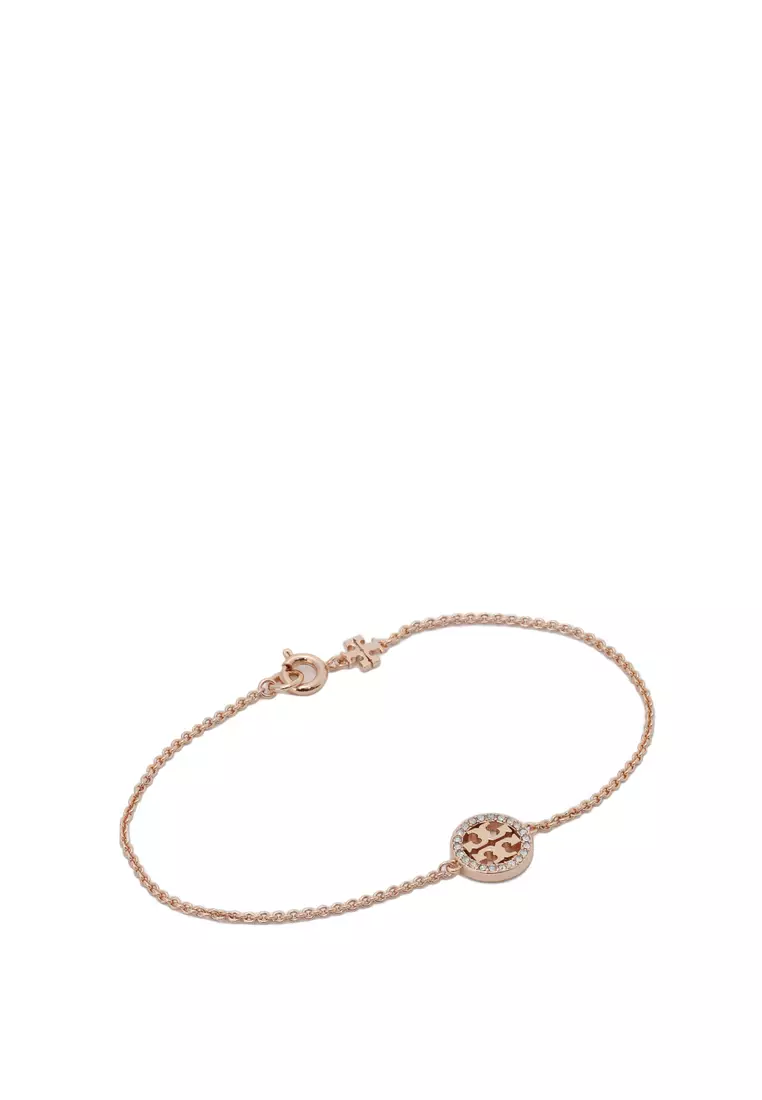 ブレスレット Tory Burch SS25 MILLER PAVE CHAIN BRACELET (80997 783) Miller Pave Chain Bracelet, Tory Silver / Crystal | Tory