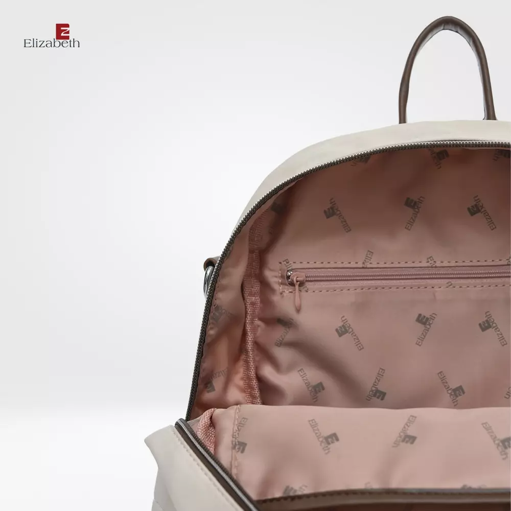 Tas Elizabeth Backpack 0056-0151 Cream