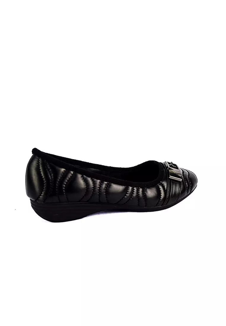 Women's Ballet Flats LX 26284 Black C49