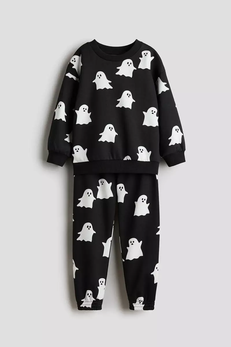 2-piece printed sweatshirt set