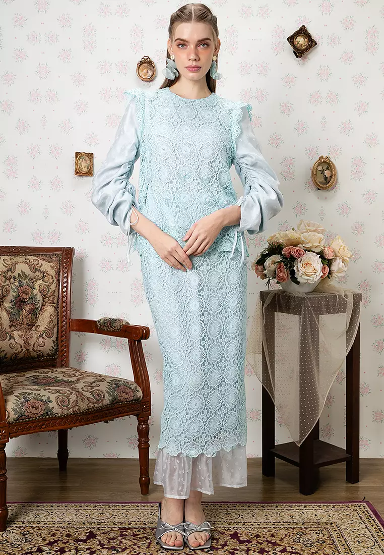 DAHLIA LACE KURUNG SET