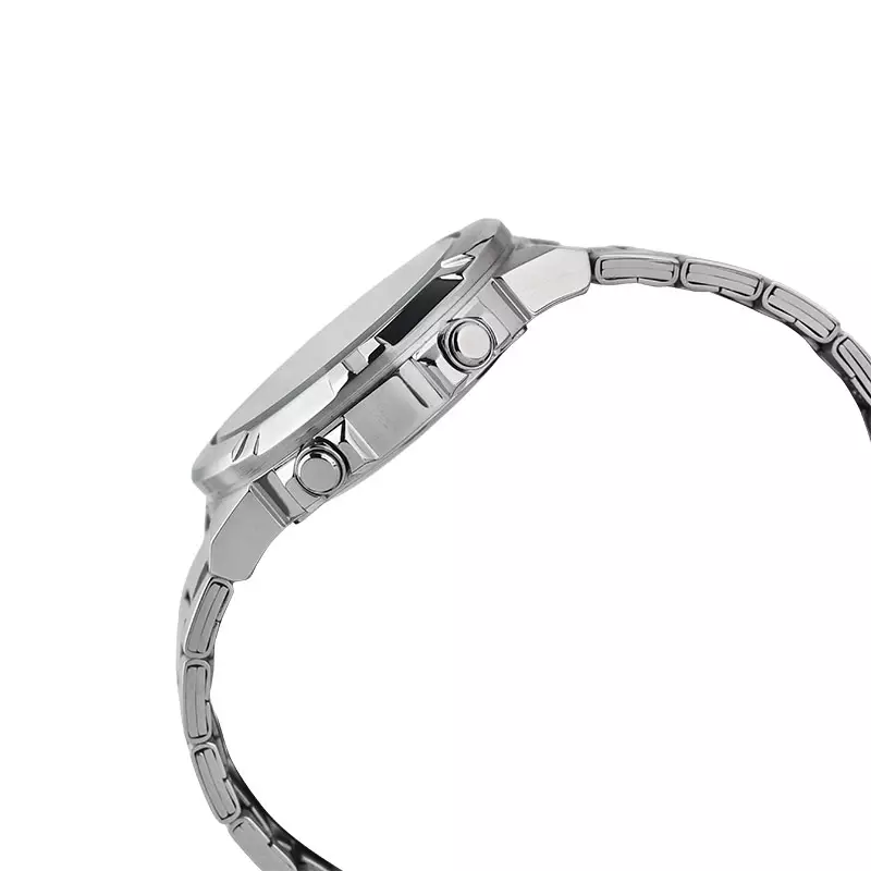 Jam Tangan Pria Casio General AMW-870D-1AVDF AMW870 AMW-870D Digital Analog Dial Stainless Steel Band