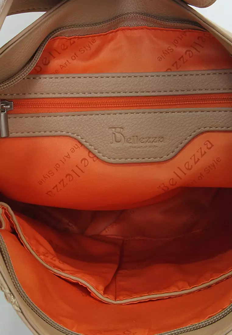 Bellezza Handbag CZ234 Khaki