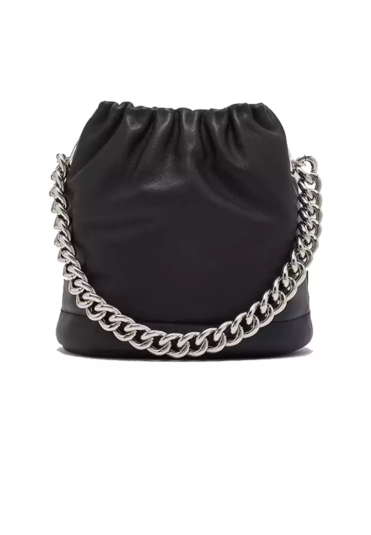 Soft Small Bucket Bag Black 4P3HCR028H02