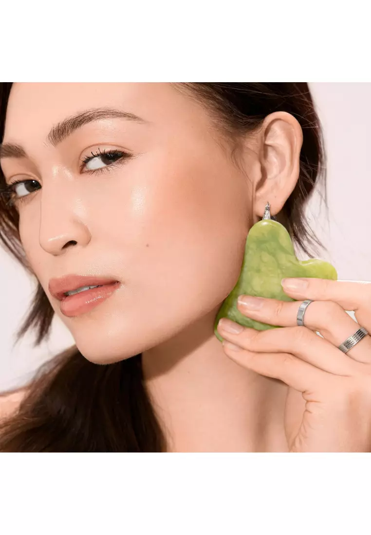 EcoTools Jade Stone Facial Roller and Gua Sha Set