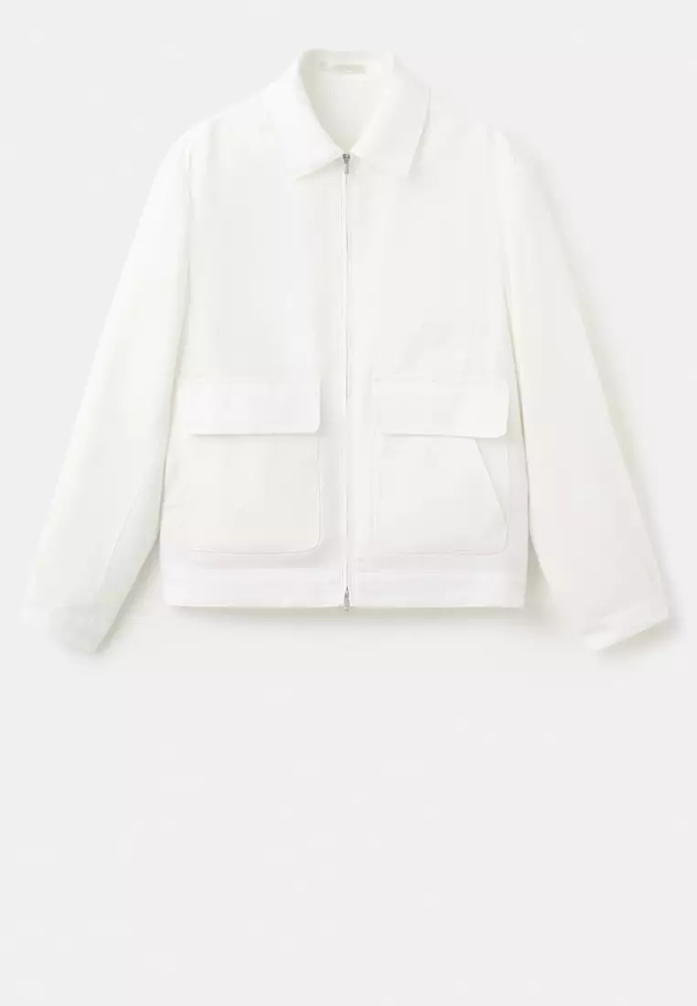 100% Linen Jacket with Pockets