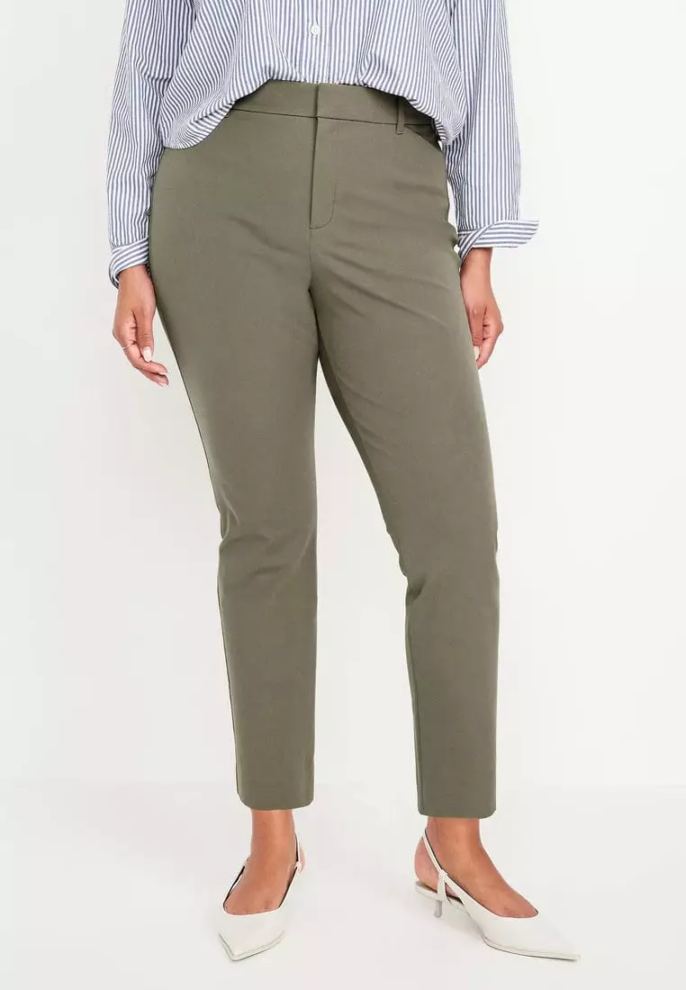 High-Waisted Pixie Skinny Ankle Pants