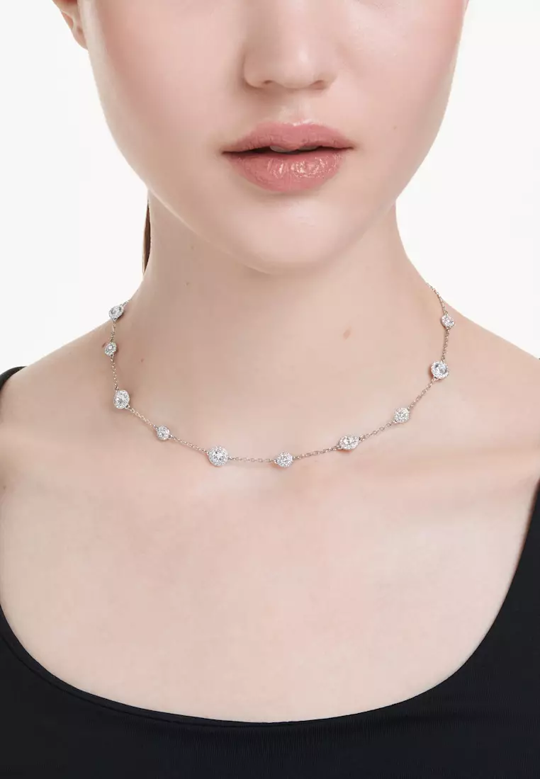 UNA:NECKLACE DOUBLE SIDE CRE/RHS