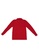 Budak Baek red Budak Baek Logo Long Sleeves Polo Tee - Red / White DFD84AA10960C8GS_2