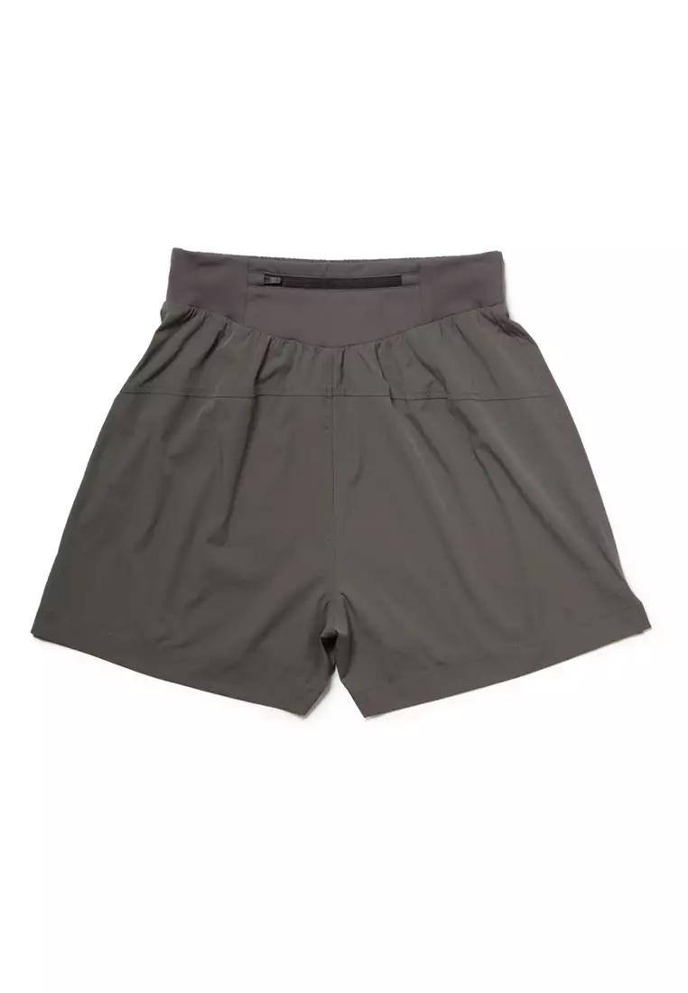 NE Flag Womens Performance Evergreen Fog Active Shorts