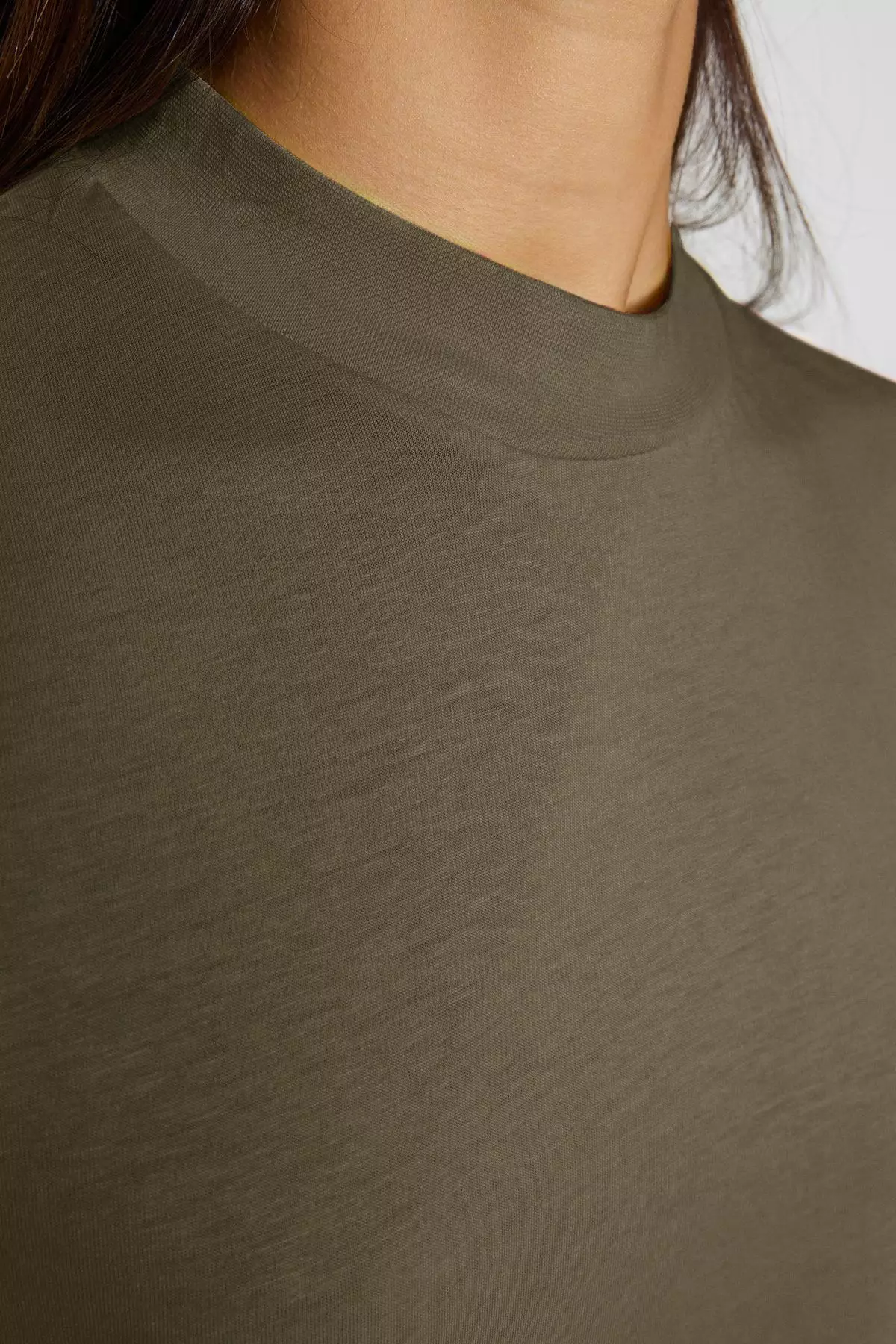 Mock Neck T-Shirt