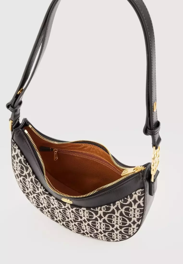 Nadia Monogram Shoulder Bag