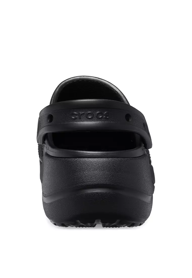 Crocs Women Baya Platform Clog - Black
