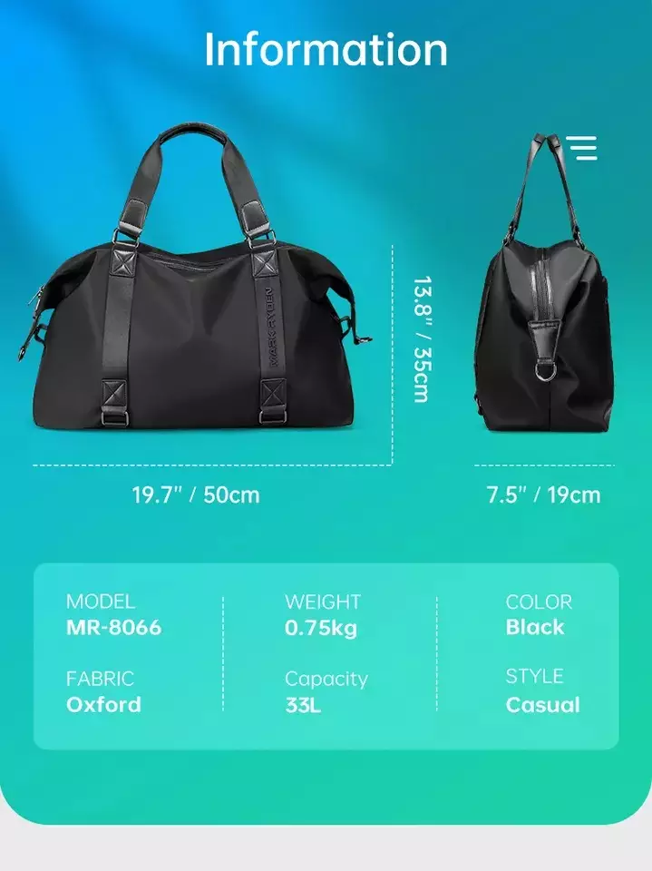 Jual Mark Ryden Mark Ryden MR8066 Travel Bag Duffle Luggage Tas