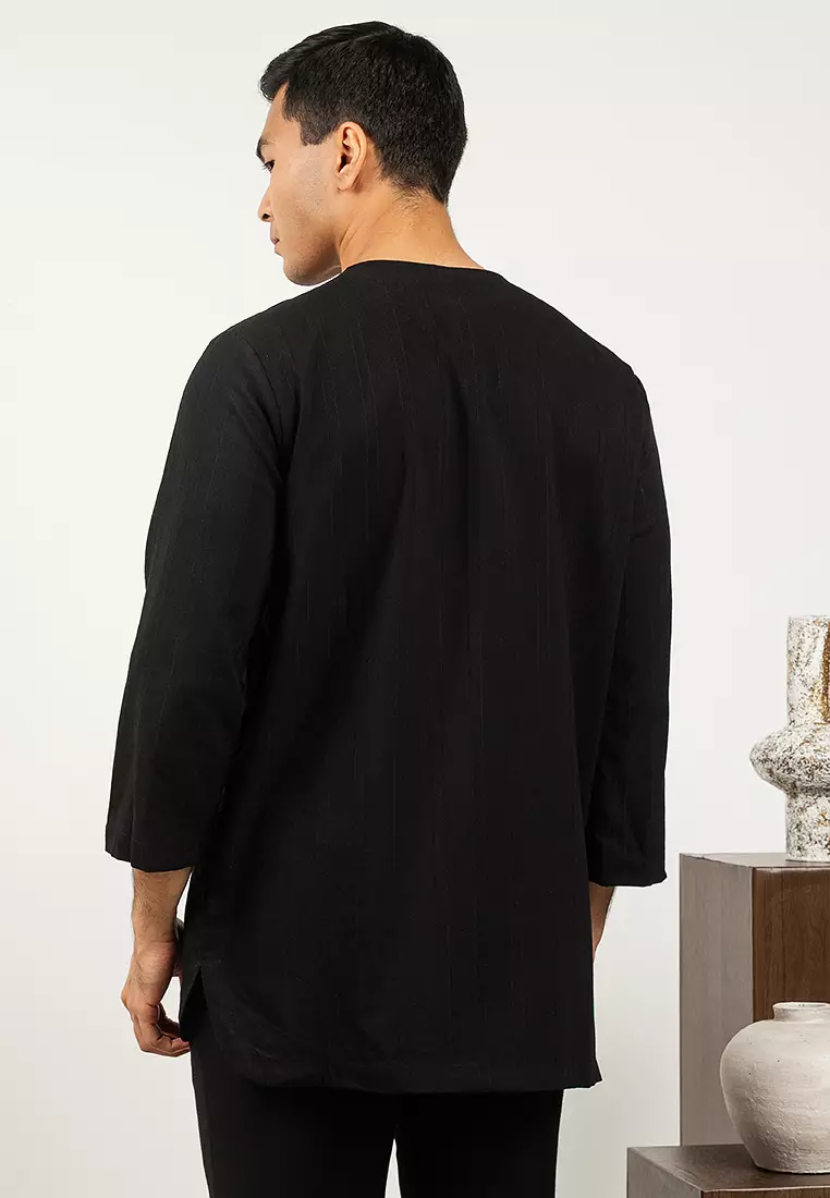 Casual Kurta With Fine Textured Cotton