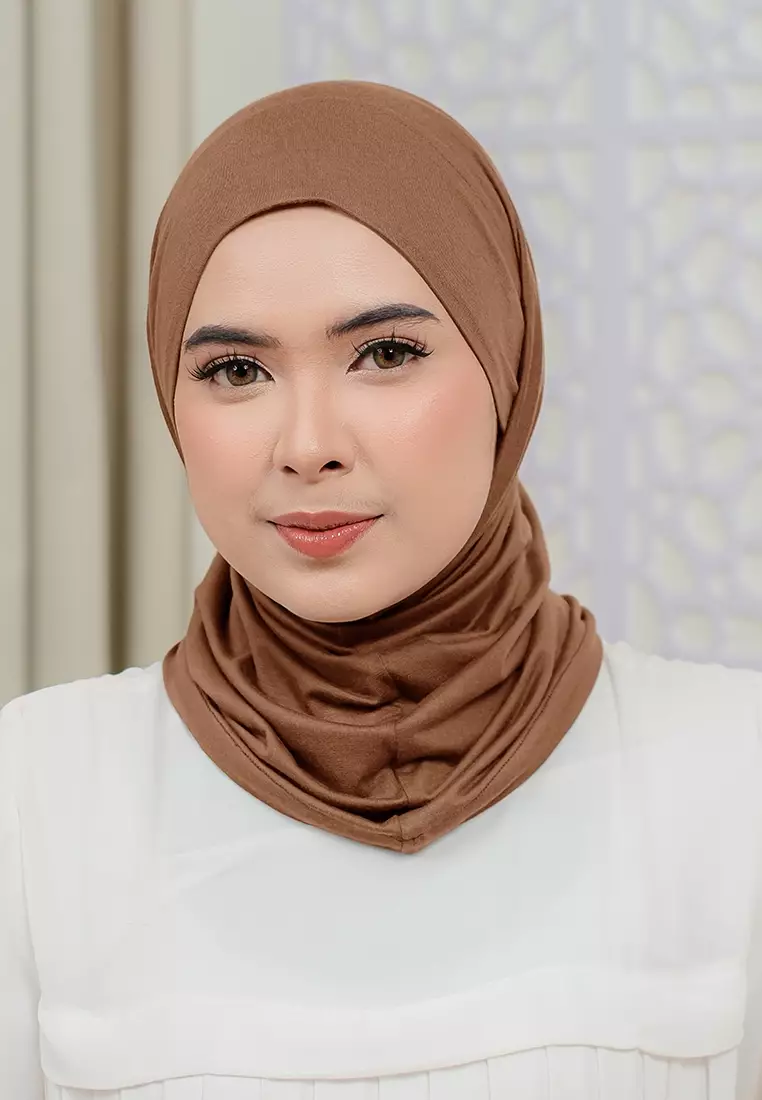 HIJAB INSTAN LUMA - CARAMEL