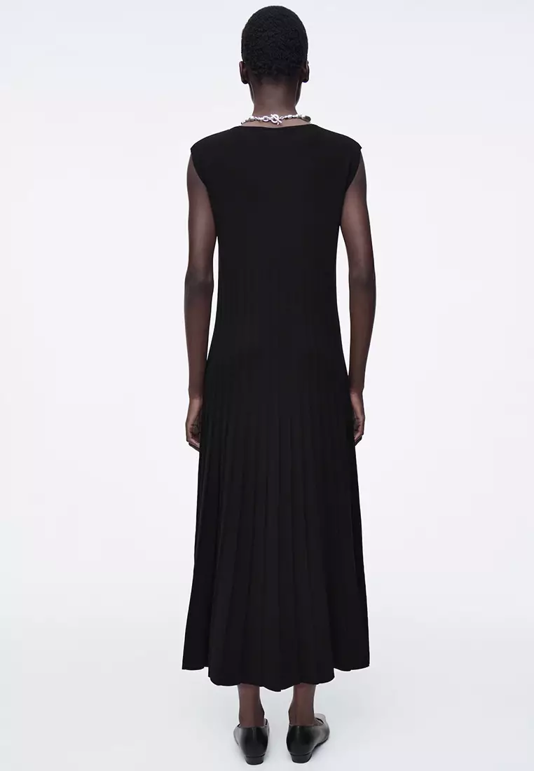 strapless open back dress Amur Women's Jayda Pleated Shell Dress main image 1