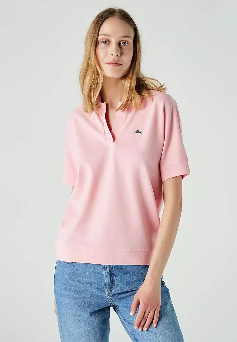 Pique Polo Lacoste Womens Polo Shirts On Sale Pique Polo Womens