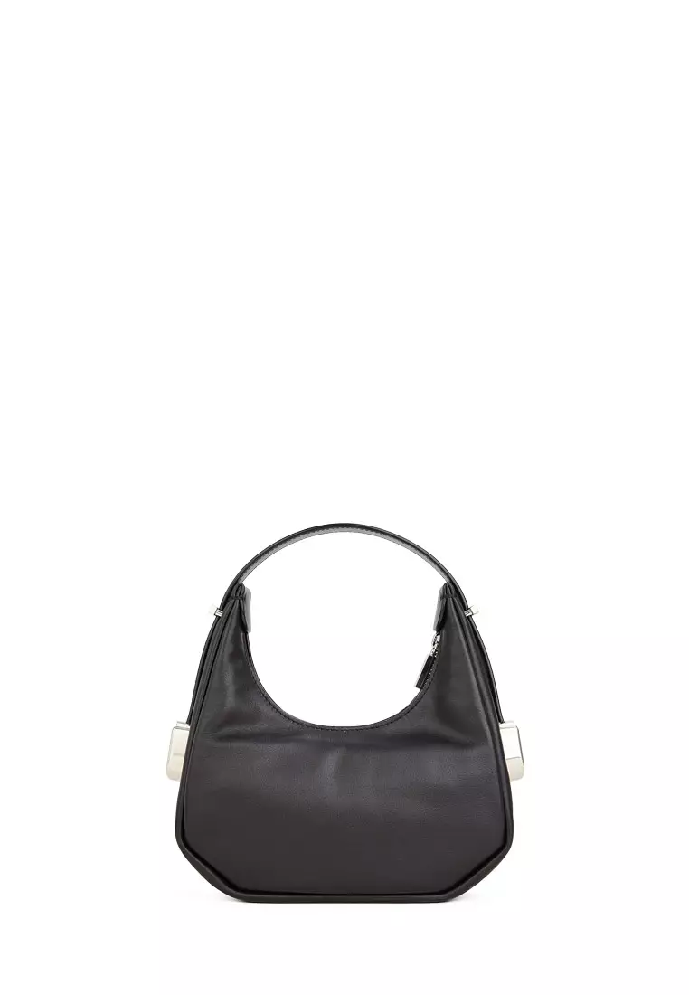 Rhea Small Shoulder Bag In Black