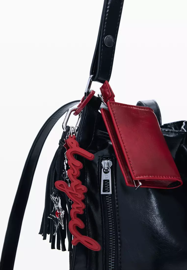 Shiny medium backpack