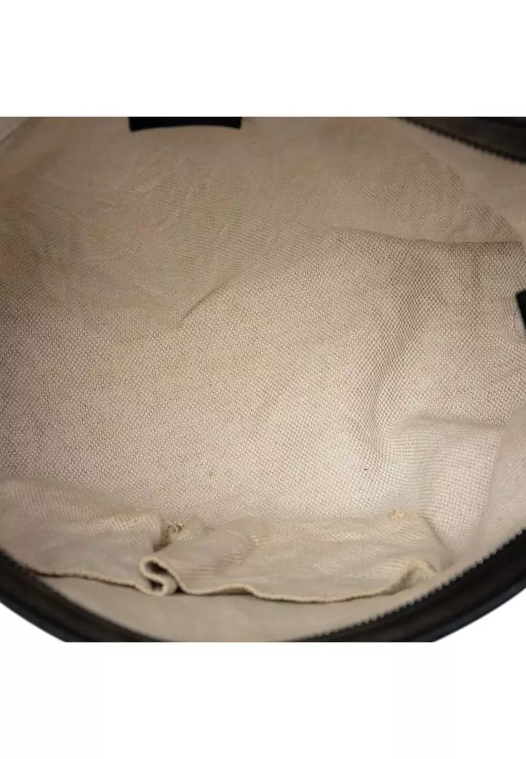 Pre-Loved Gucci Gg Canvas Web Crossbody