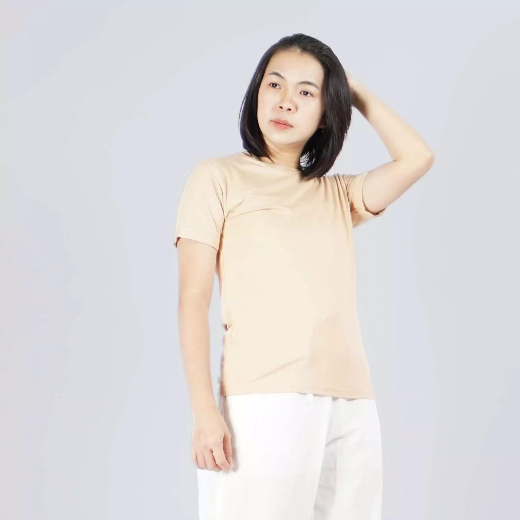 ALEXA TOP Kaos Wanita Lengan Pendek Casual TShirt Wanita - Coksu