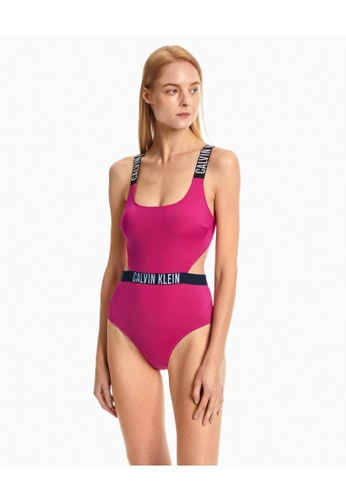 Calvin Klein Calvin Klein Womens Intense Power Cut Out Swimsuit B56F4US55D99C5GS_1