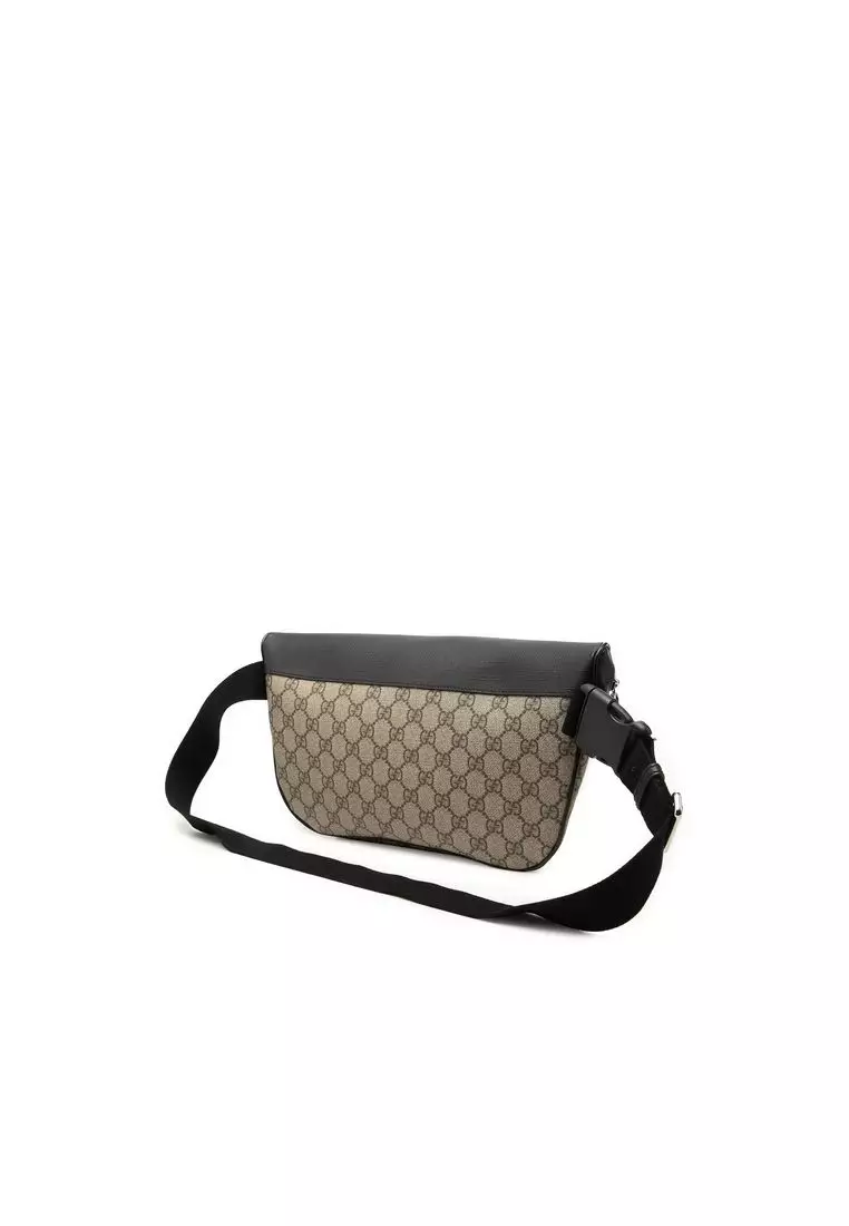 Pre-Loved Gucci Large Gg Supreme Eden Belt Bag