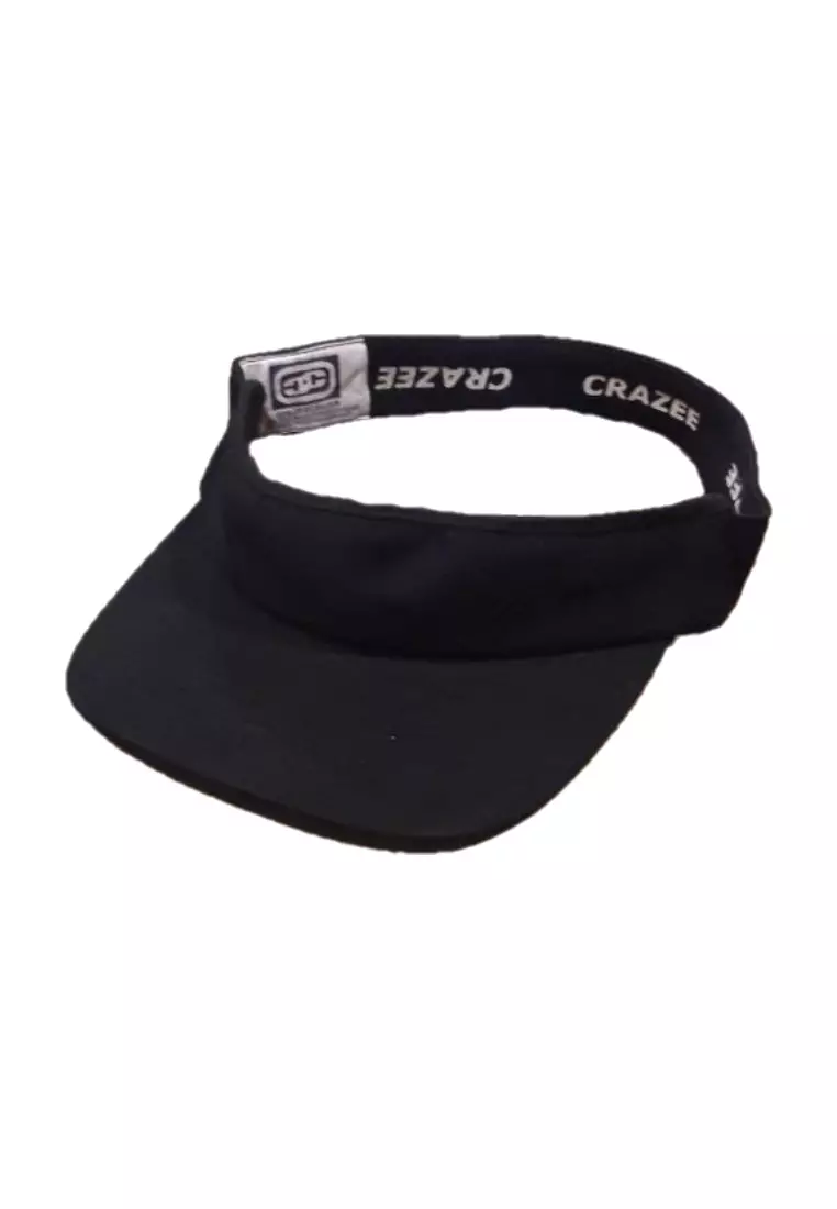 Buy Crazeecausa Crazeecausa Headgear Visor Black Online | ZALORA Malaysia