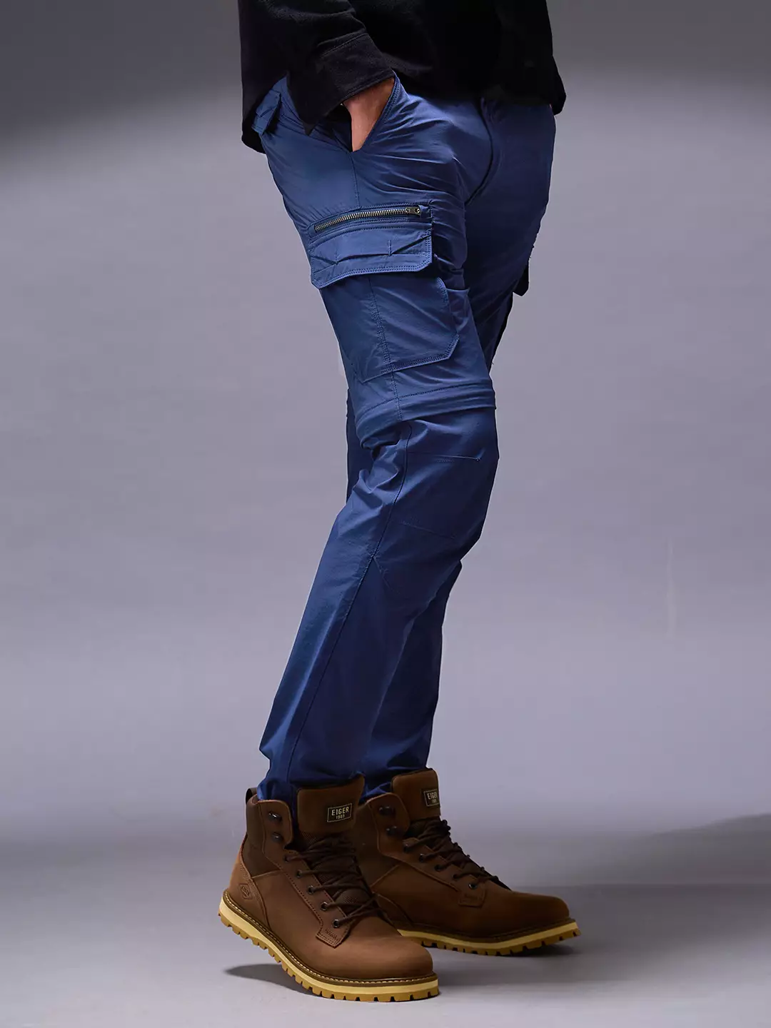 OXCON Cargo Pants Zwiss Dual-mode Celana Cargo Navy