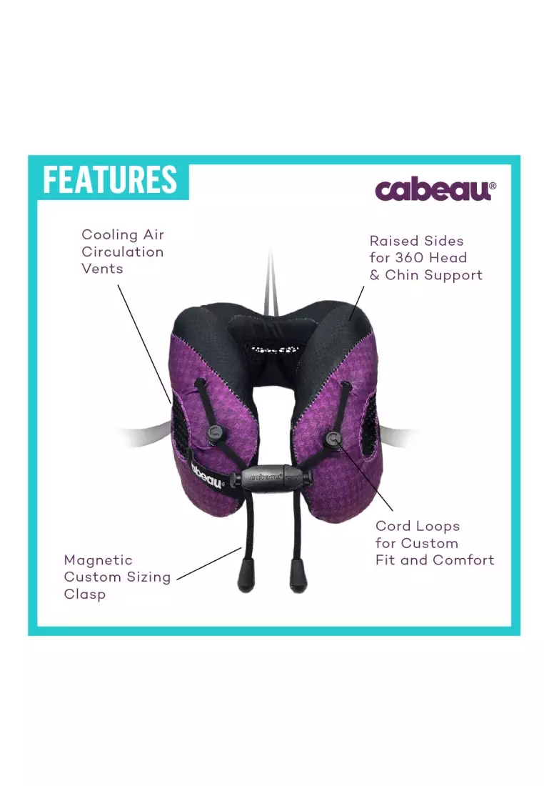 Cabeau Evolution Cool Travel Pillow - Red