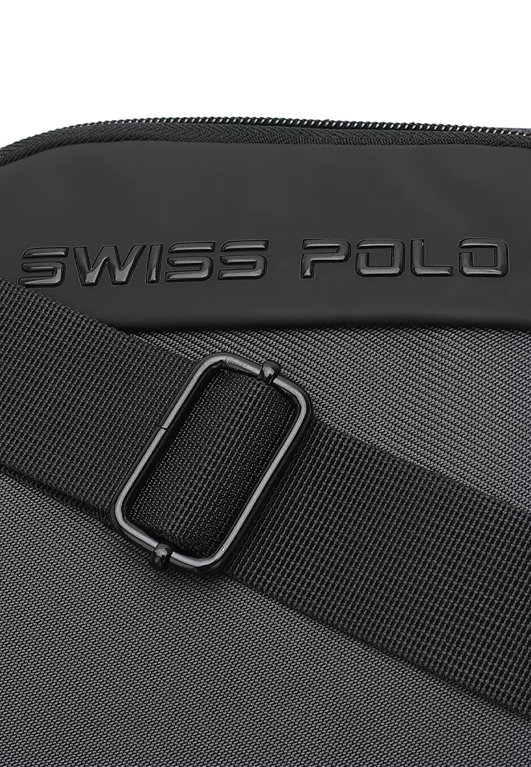 Men's Sling Bag / Crossbody Bag (Tas Selempang Pria) - Abu-Abu