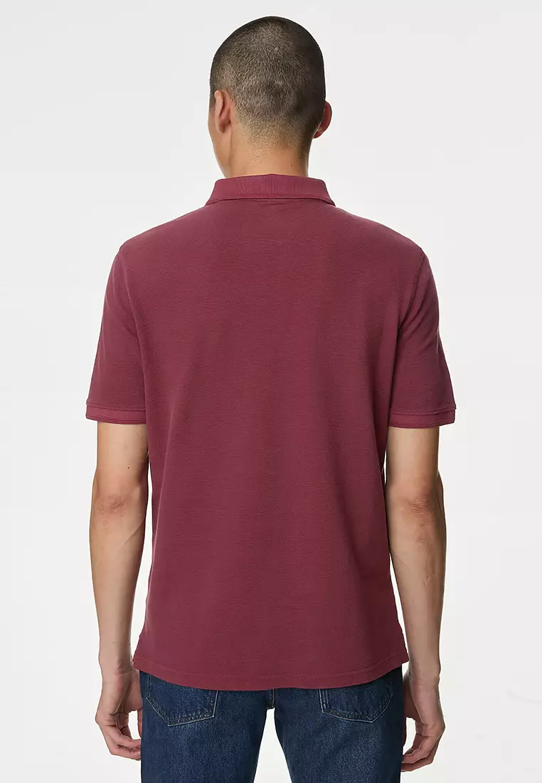 Pure Cotton Polo Shirt